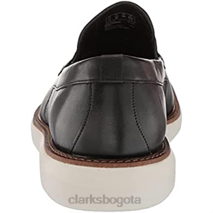 Clarks 0DX8L2794 Mocasín clarks brantstep hombre piel negro hombres cuero negro