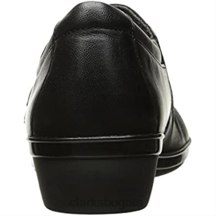 Clarks 0DX8L2795 Zapatos planos clarks everlay iris de mujer de cuero negro mujer cuero negro