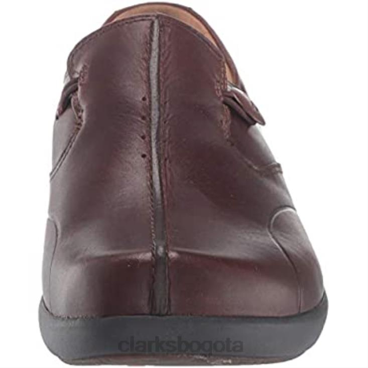 Clarks 0DX8L2808 Mocasines clarks unloop 2 walk de cuero tostado oscuro para mujer mujer cuero bronceado oscuro