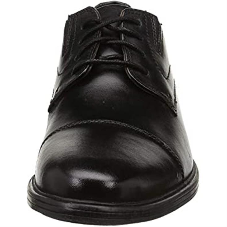 Clarks 0DX8L2815 zapatillas whiddon cap para hombre clarks negras hombres cuero negro