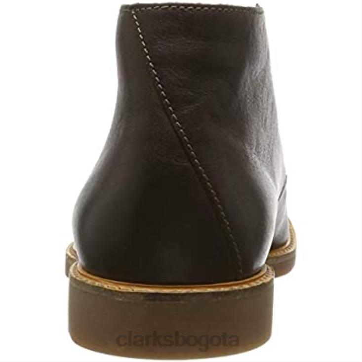 Clarks 0DX8L2820 marrón marrón oscuro lea marrón oscuro lea botas chukka atticus limit para hombre clarks hombres marrón marrón oscuro pasto marrón oscuro marrón oscuro