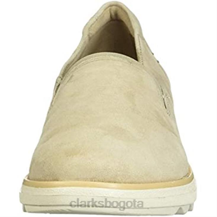 Clarks 0DX8L2822 mocasines sharon dolly para mujer ante arena clarks mujer gamuza arena