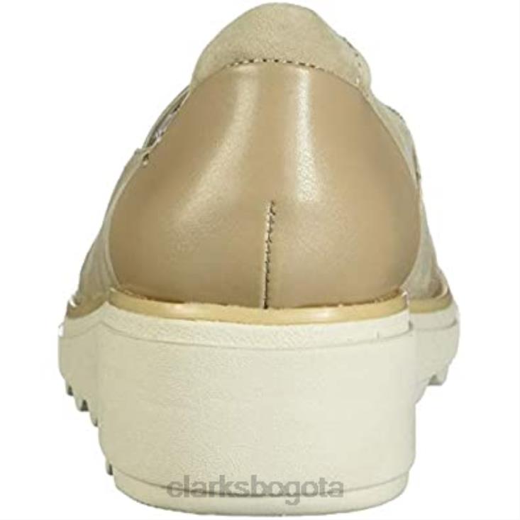 Clarks 0DX8L2822 mocasines sharon dolly para mujer ante arena clarks mujer gamuza arena