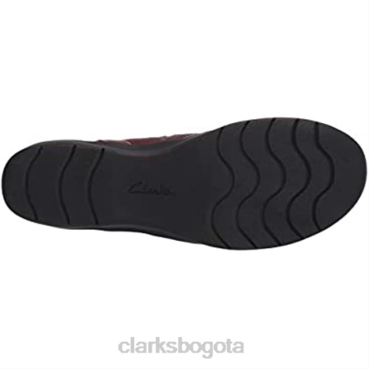 Clarks 0DX8L2833 Mocasines clarks mahoga ny de cuero cheyn tulip para mujer mujer cuero caoba