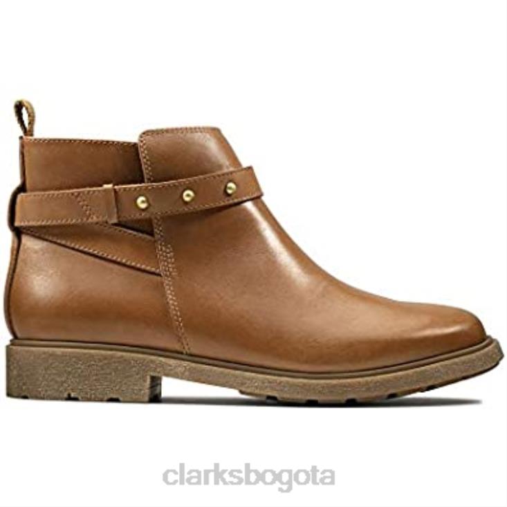 Clarks 0DX8L2845 botas de cuero astrol soar juveniles tan clarks unisexo