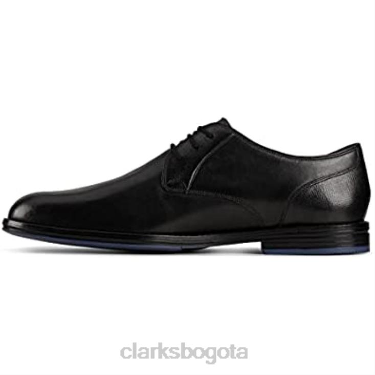 Clarks 0DX8L2852 zapatos citi stride de piel con cordones clarks unisexo