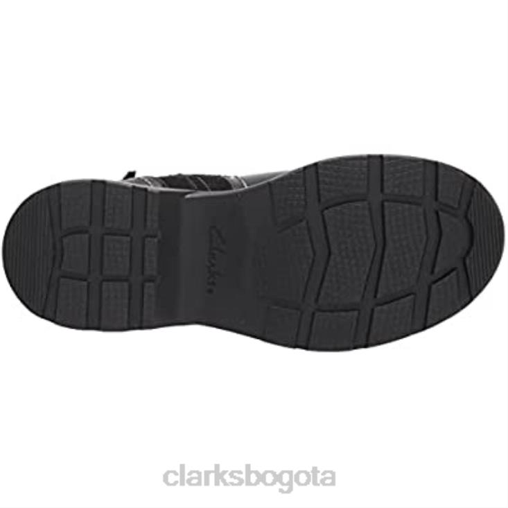 Clarks 0DX8L2861 bota aveleigh mujer moda clarks cuero negro mujer cuero negro