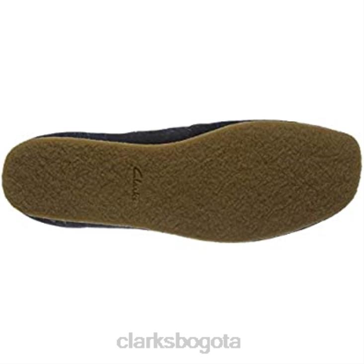 Clarks 0DX8L2862 botas chukka shacre para hombre clarks negras hombres ante negro