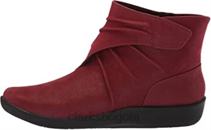 Clarks 0DX8L2865 botas clarks mujer sillian tana burdeos mujer