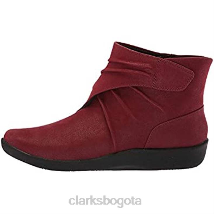 Clarks 0DX8L2865 botas clarks mujer sillian tana burdeos mujer