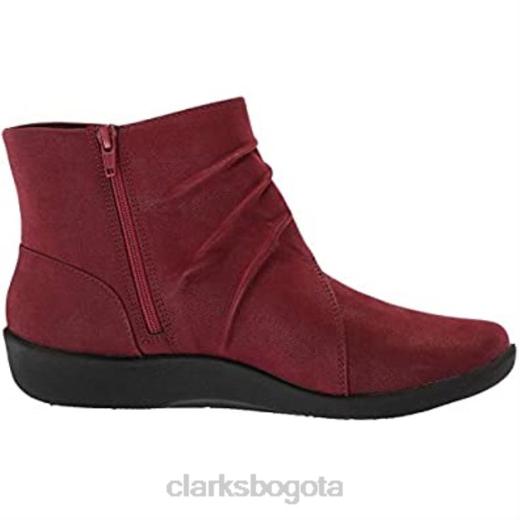 Clarks 0DX8L2865 botas clarks mujer sillian tana burdeos mujer