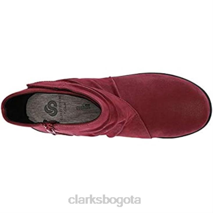 Clarks 0DX8L2865 botas clarks mujer sillian tana burdeos mujer