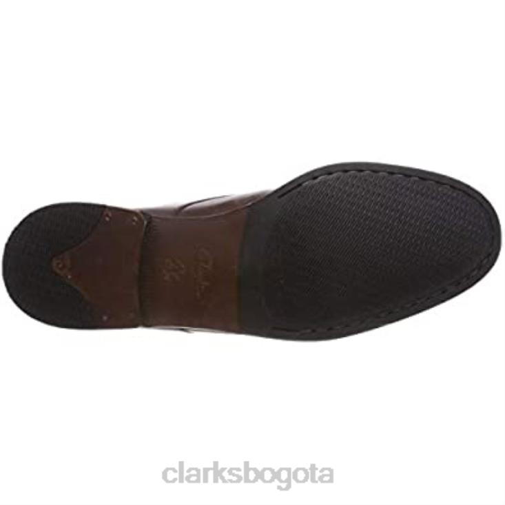 Clarks 0DX8L2870 botas chukka f low top para hombre marrón clarks hombres