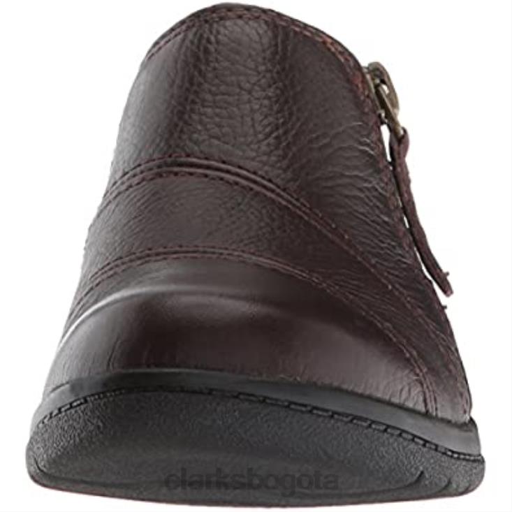 Clarks 0DX8L2877 mocasín cheyn clay mujer clarks cuero marrón mujer cuero marrón