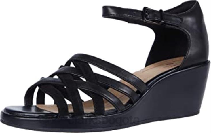 combinacion de gamuza de cuero negro