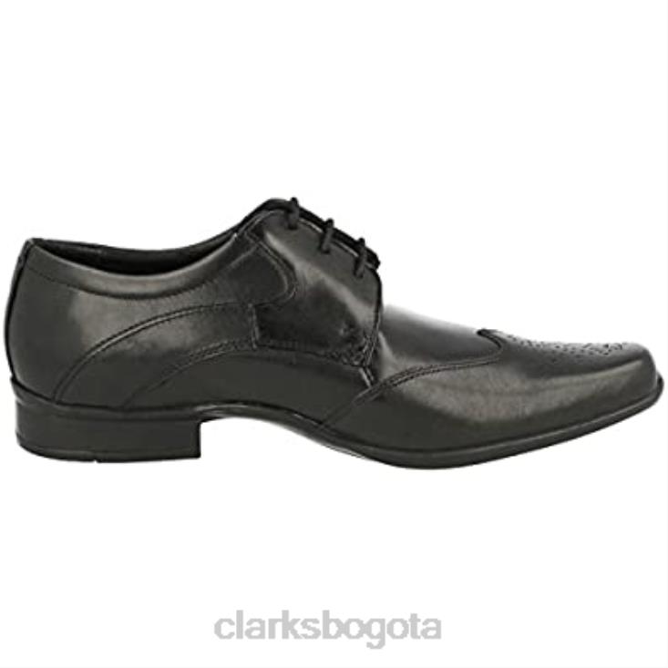 Clarks 0DX8L2890 Zapatos derby con cordones clarks para hombre affix moscow cuero negro negro hombres negro