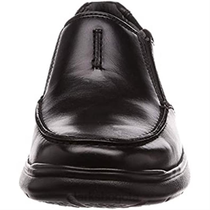 Clarks 0DX8L2899 mocasines clarks cotrel free de hombre negros hombres cuero liso negro negro