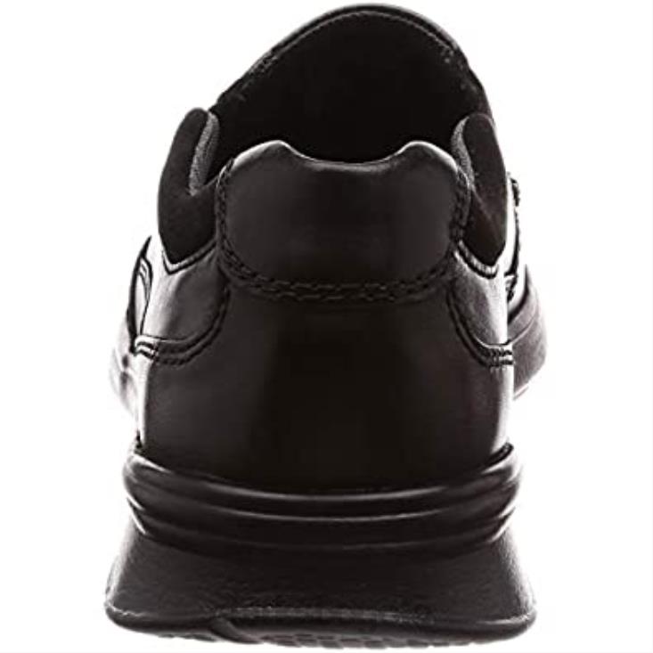 Clarks 0DX8L2899 mocasines clarks cotrel free de hombre negros hombres cuero liso negro negro