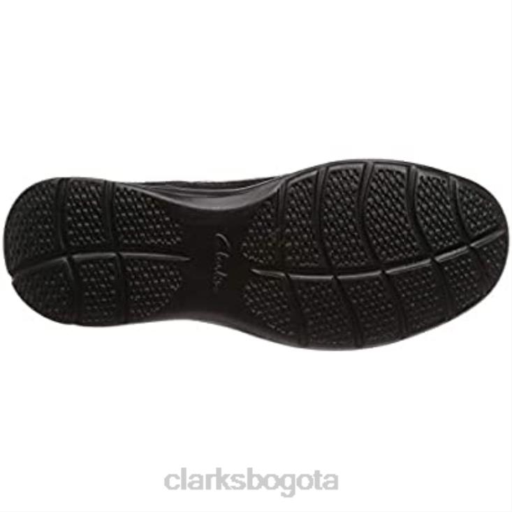 Clarks 0DX8L2899 mocasines clarks cotrel free de hombre negros hombres cuero liso negro negro
