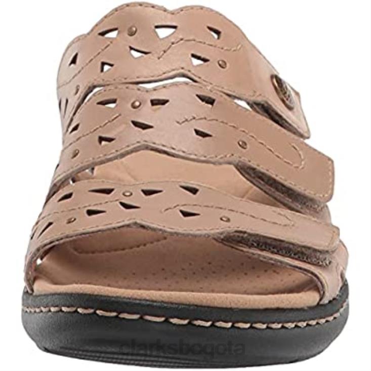 Clarks 0DX8L2909 sandalia laurieann echo mujer clarks arena cuero mujer cuero arena