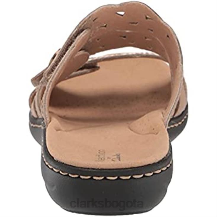 Clarks 0DX8L2909 sandalia laurieann echo mujer clarks arena cuero mujer cuero arena