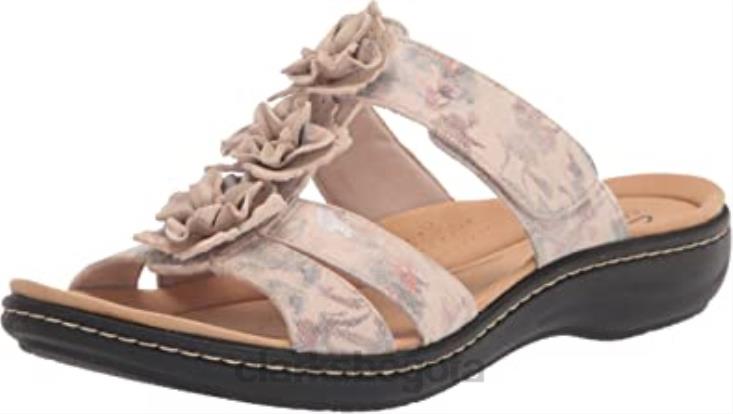 Clarks 0DX8L2917 Sandalia plana Laurieann Judi para mujer Clarks Sand Interest mujer