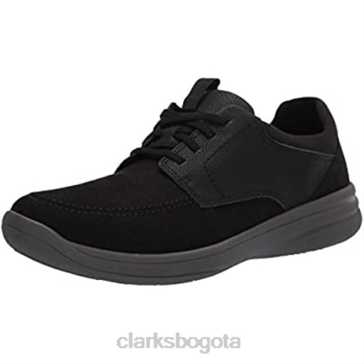 Clarks 0DX8L2923 Zapatilla clarks step walk de cuero negro para hombre hombres cuero negro