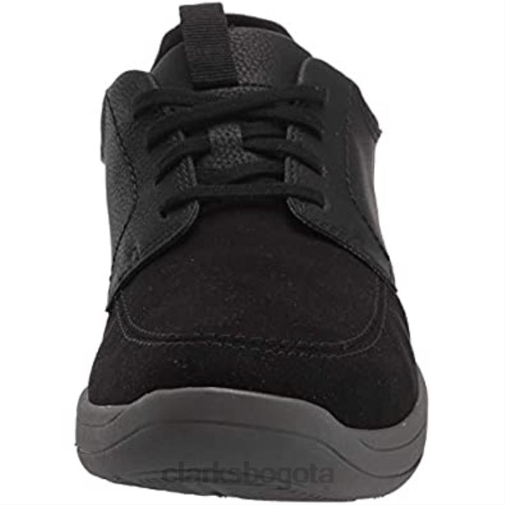 Clarks 0DX8L2923 Zapatilla clarks step walk de cuero negro para hombre hombres cuero negro