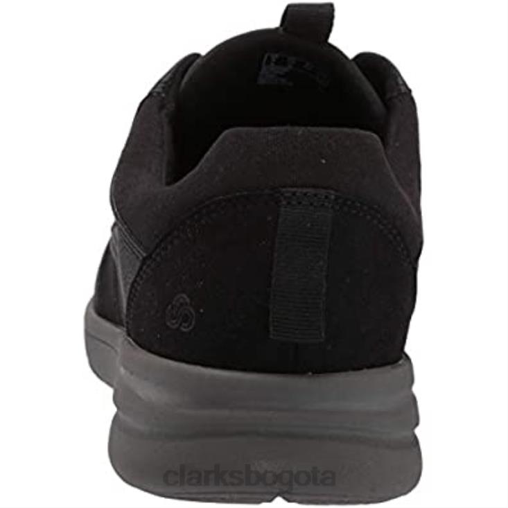 Clarks 0DX8L2923 Zapatilla clarks step walk de cuero negro para hombre hombres cuero negro