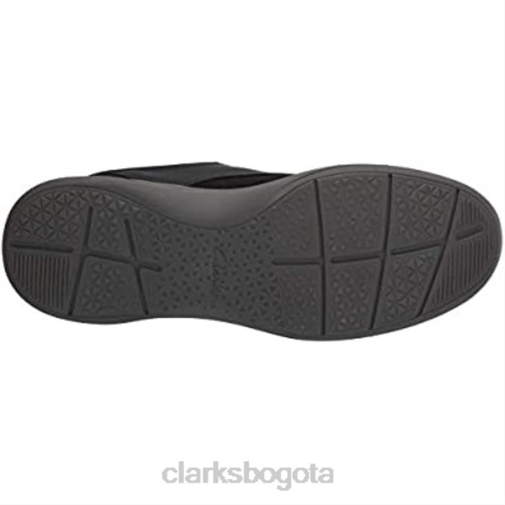Clarks 0DX8L2923 Zapatilla clarks step walk de cuero negro para hombre hombres cuero negro