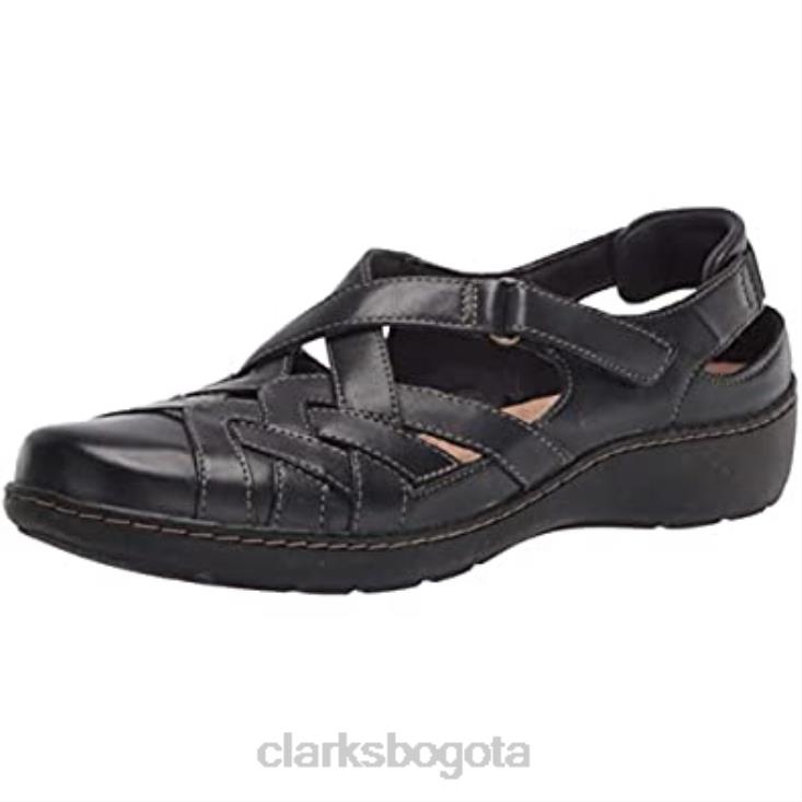 Clarks 0DX8L2925 mocasín cora dream mujer plano clarks cuero marino mujer cuero azul marino