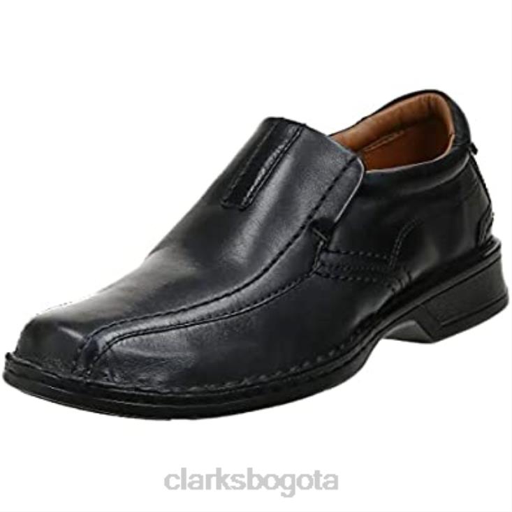 Clarks 0DX8L2928 Mocasines clarks escalade de cuero negro para hombre hombres cuero negro