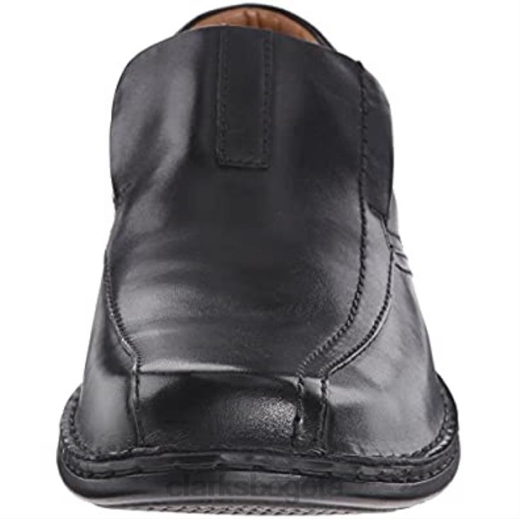 Clarks 0DX8L2928 Mocasines clarks escalade de cuero negro para hombre hombres cuero negro