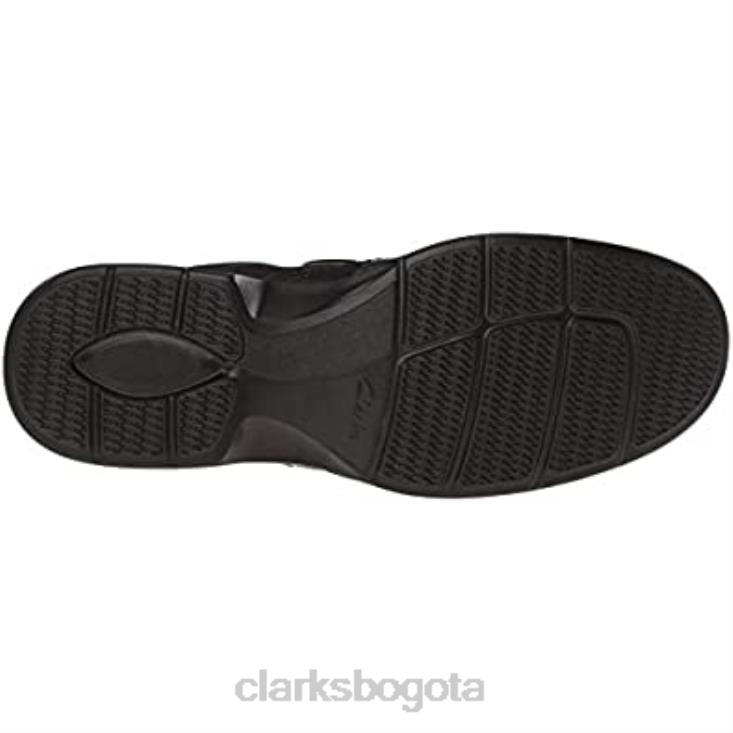 Clarks 0DX8L2928 Mocasines clarks escalade de cuero negro para hombre hombres cuero negro
