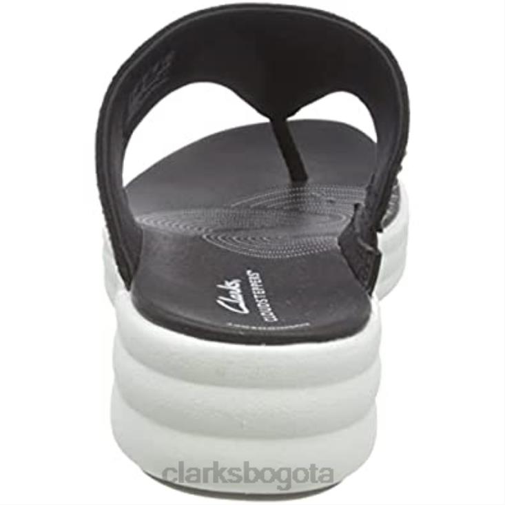 Clarks 0DX8L293 chanclas drift jaunt para mujer clarks negro mujer negro