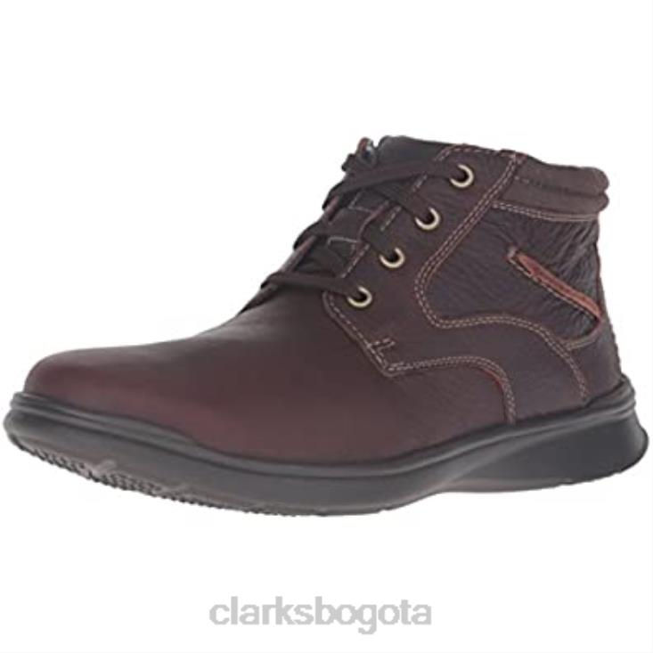 Clarks 0DX8L2933 hombre cotrell rise cotrell rise clarks marrón aceitoso hombres marrón aceitoso