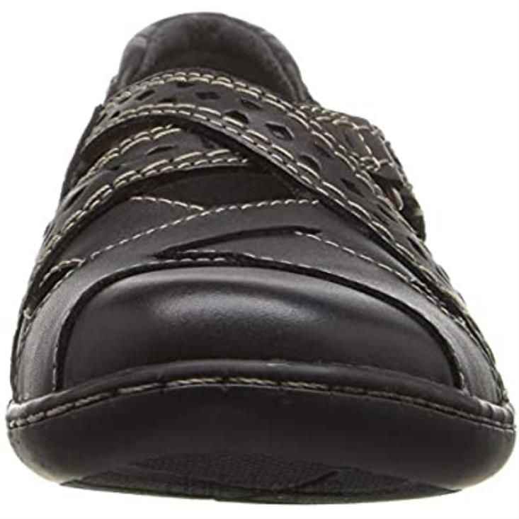 Clarks 0DX8L2935 mocasines sin cordones ashland spq para mujer clarks negro mujer negro