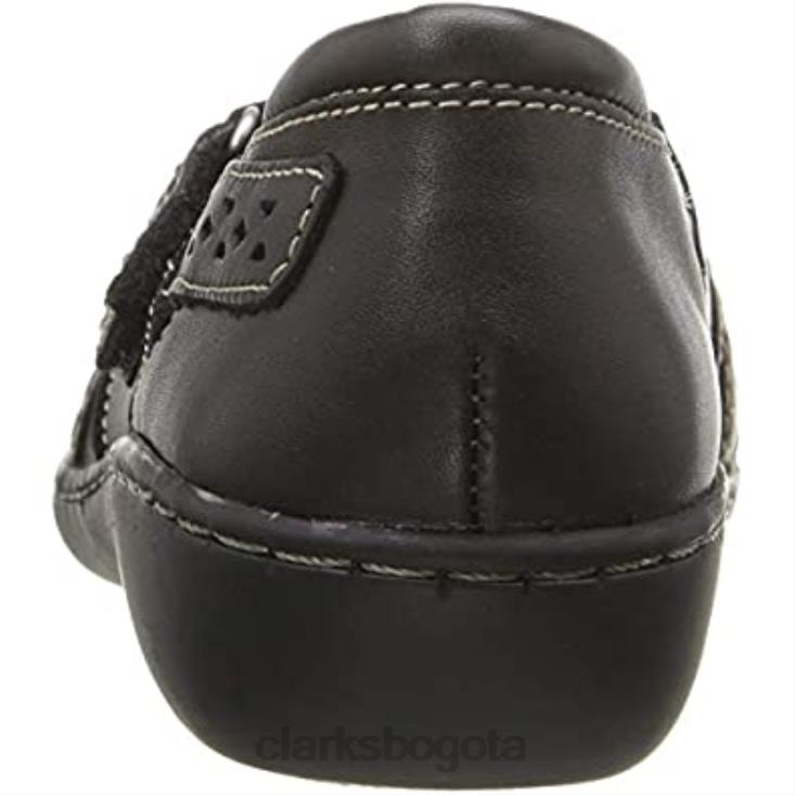 Clarks 0DX8L2935 mocasines sin cordones ashland spq para mujer clarks negro mujer negro