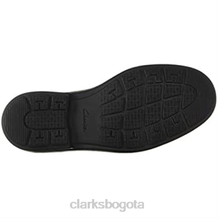 Clarks 0DX8L2938 Botines Clarks Rendell Rise de piel caoba para hombre hombres cuero caoba