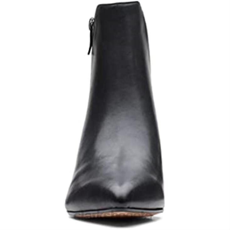 Clarks 0DX8L2941 Botines de tacón de mujer violeta 55 zip black croc ante/piel clarks negro mujer negro