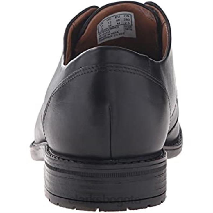 Clarks 0DX8L2942 clarks truxton pace oxford negros para hombre hombres negro