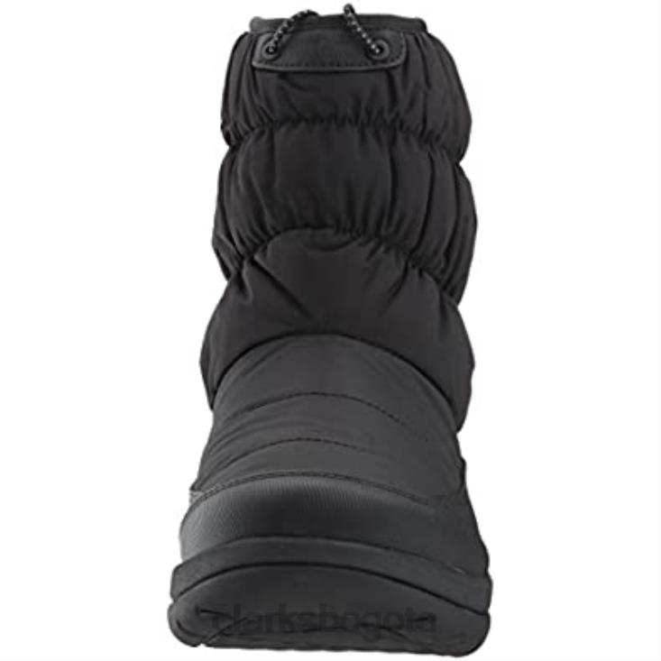 Clarks 0DX8L2947 Botas de nieve Clarks Cabrini Bay para mujer negras mujer negro