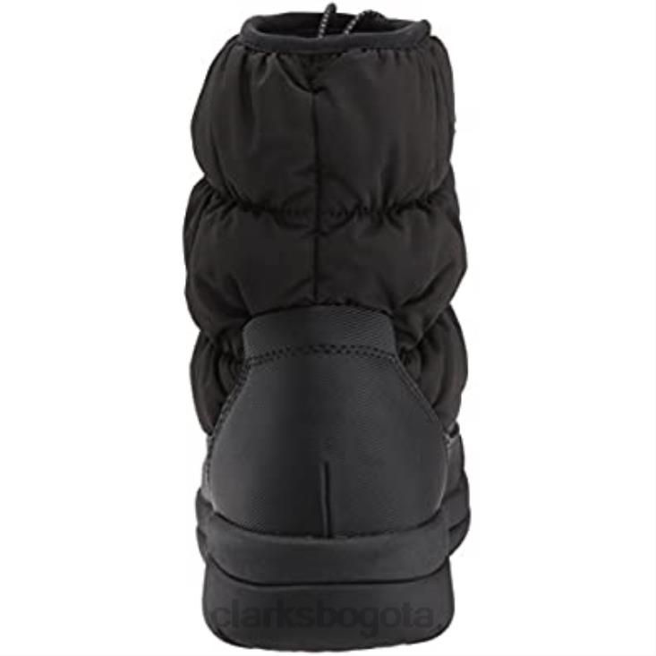 Clarks 0DX8L2947 Botas de nieve Clarks Cabrini Bay para mujer negras mujer negro