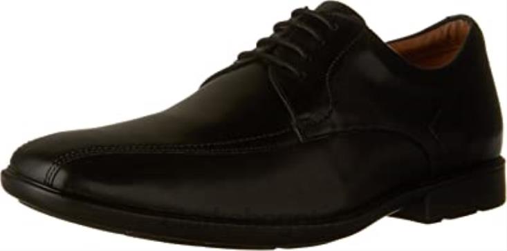 Clarks 0DX8L2949 zapatos gosworth sobre oxfords para hombre clarks negros hombres negro