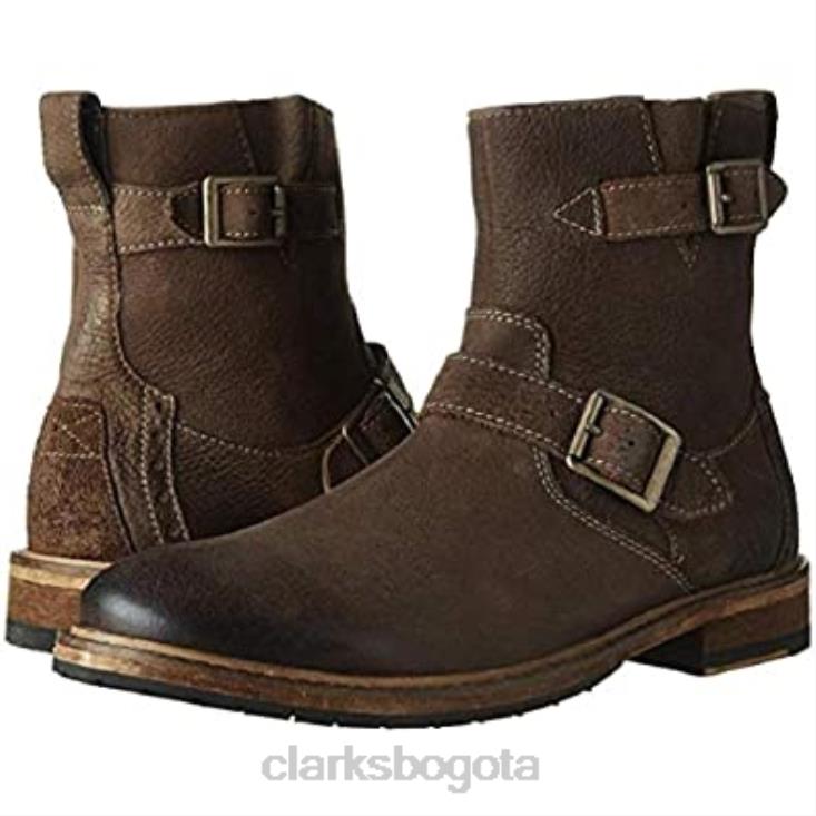 Clarks 0DX8L296 botas altas clarks clarkdale cash para hombre marrones hombres marrón