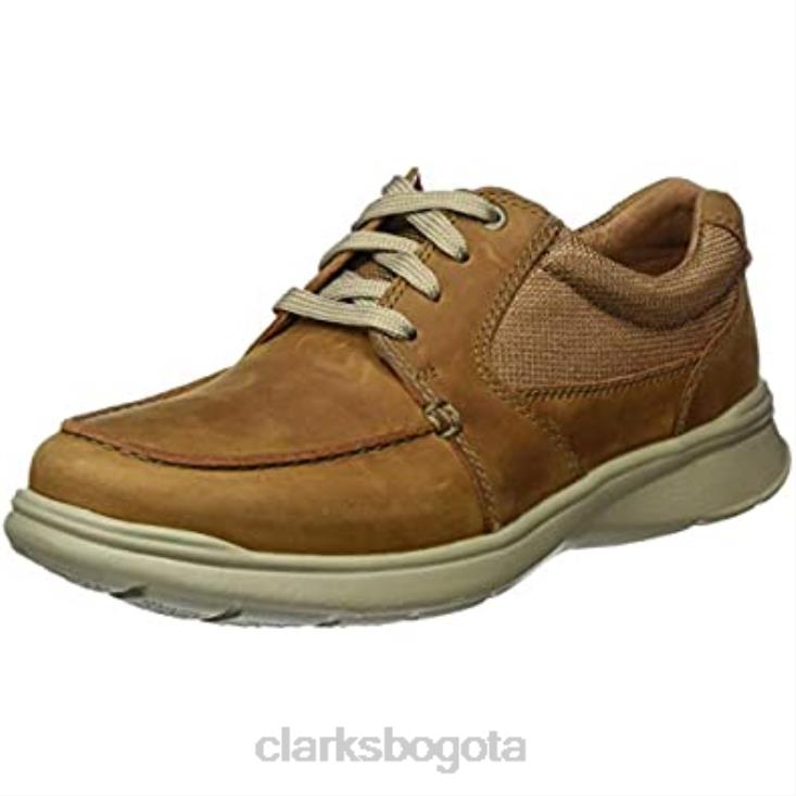 Clarks 0DX8L2963 zapatos derby cotrell lane de hombre marrón tostado combinado lea tostado combinado lea clarks hombres marrón tostado combi lea tostado combi lea