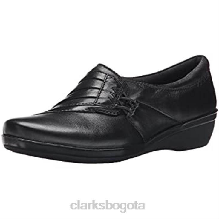 Clarks 0DX8L2965 clarks everlay iris mujer planas cuero negro mujer cuero negro
