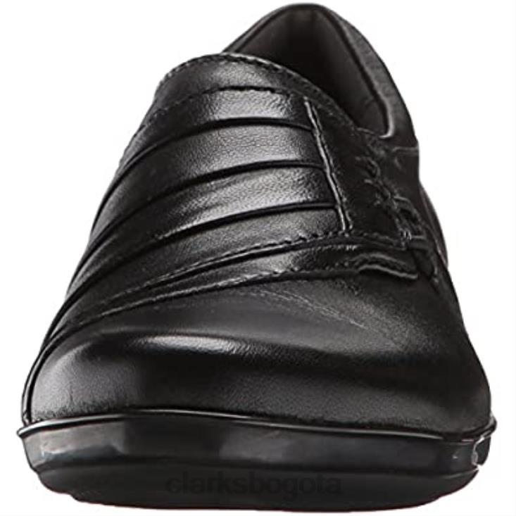 Clarks 0DX8L2965 clarks everlay iris mujer planas cuero negro mujer cuero negro