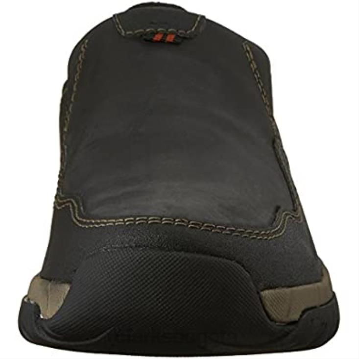Clarks 0DX8L2967 mocasines sin cordones estilo wallbeck para hombre clarks cuero negro hombres cuero negro