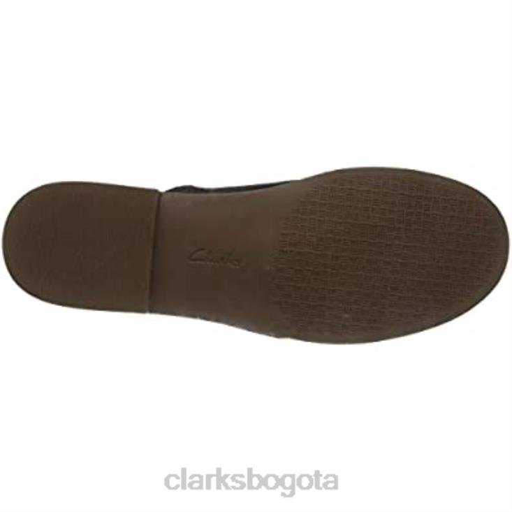 Clarks 0DX8L297 Sandalia clarks declan ivy negra para mujer mujer nubuck negro nubuck negro